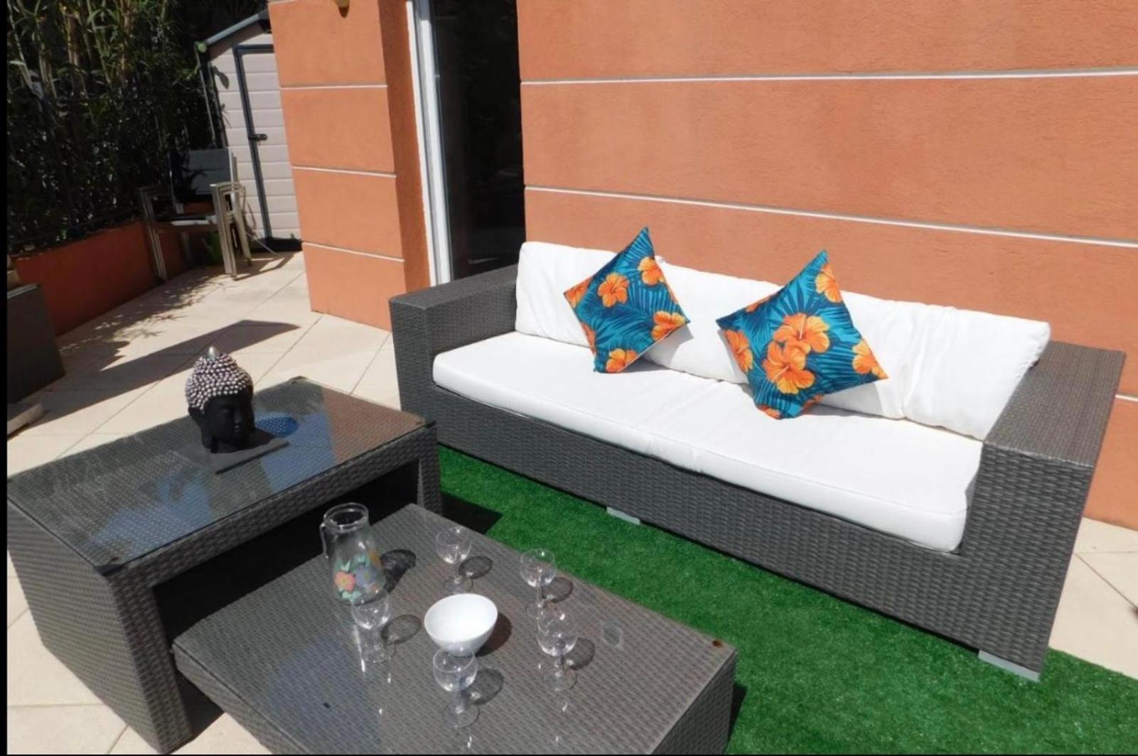 Proche Mer 3P+40M2 Terrasse Antibes Exteriér fotografie